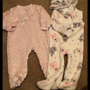 Two Snuggle Body Suits